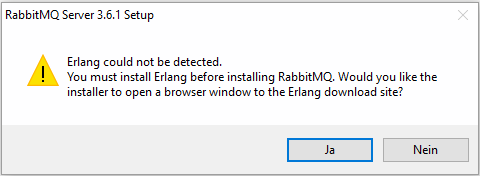 Screenshot install RabbitMQ step 2